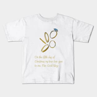 Five Gold Rings Kids T-Shirt